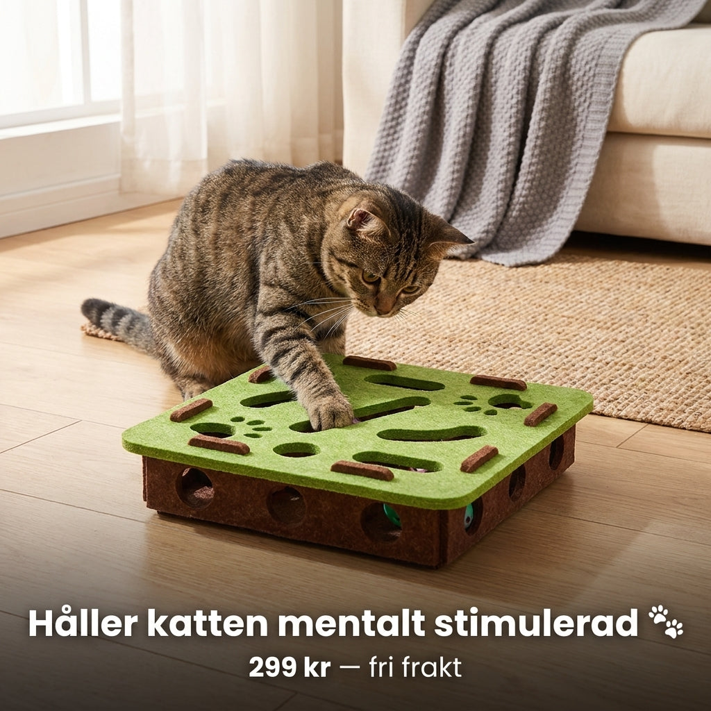 Din katt är smartare än du tror — ge den en utmaning
