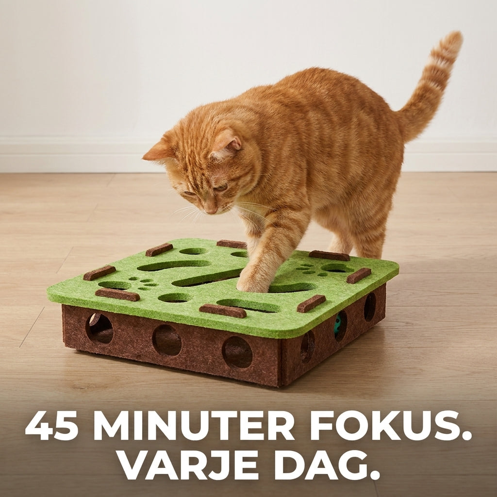 Din katt är smartare än du tror — ge den en utmaning